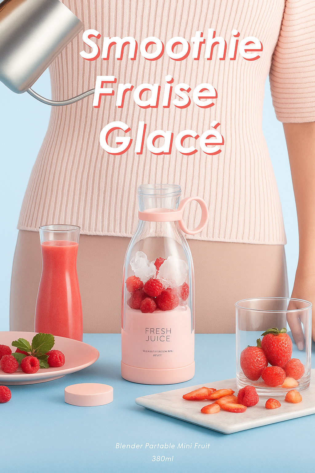 Blender Portable - Aurora Pink